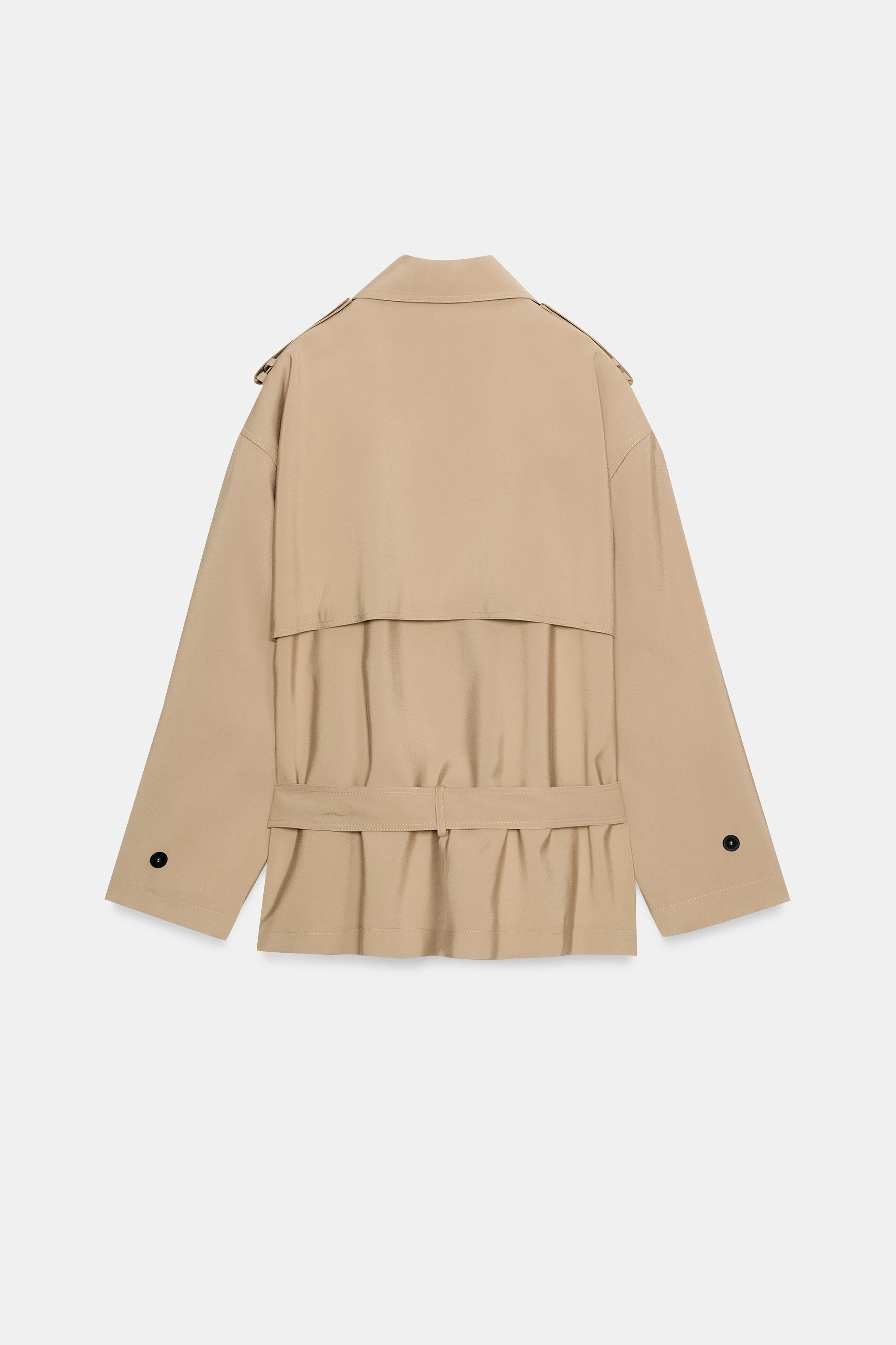 BLOUSON TRENCH AVEC CEINTURE